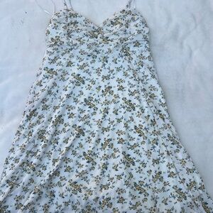 Floral Spaghetti Strap Dress